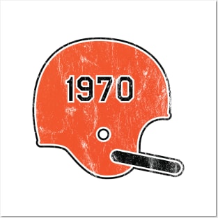 Cincinnati Bengals Year Founded Vintage Helmet Posters and Art